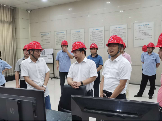 省国资委主任丛培模带队督导检查株洲航电分星空在线登录防洪防汛工作