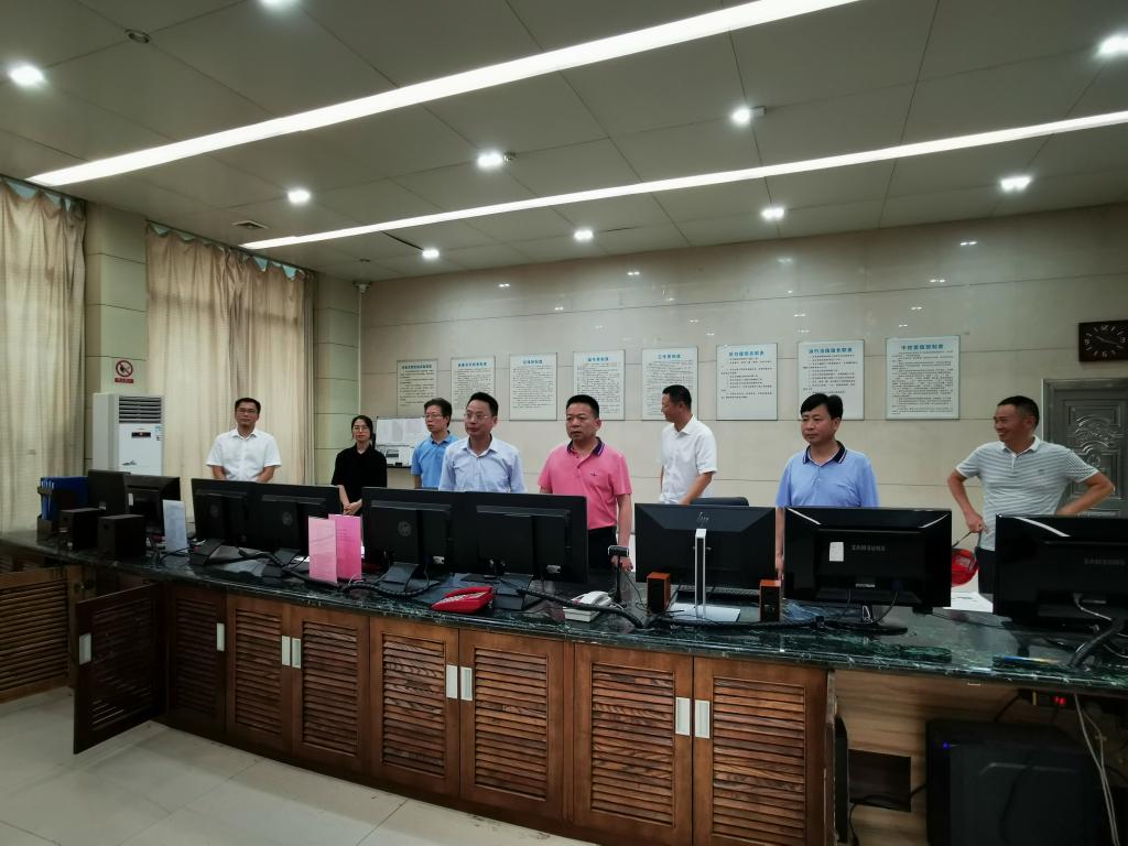 集团党委委员、董事赵智海一行赴分星空在线登录开展安全生产专项督查